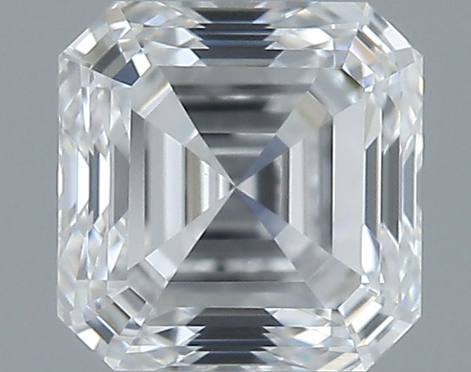 0.7ct Asscher E VVS2 Natural Diamond