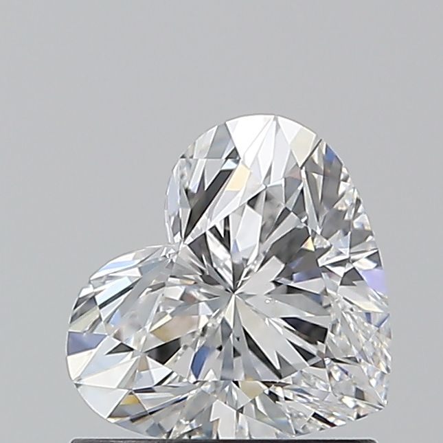 0.92ct Heart E VS2 Natural Diamond