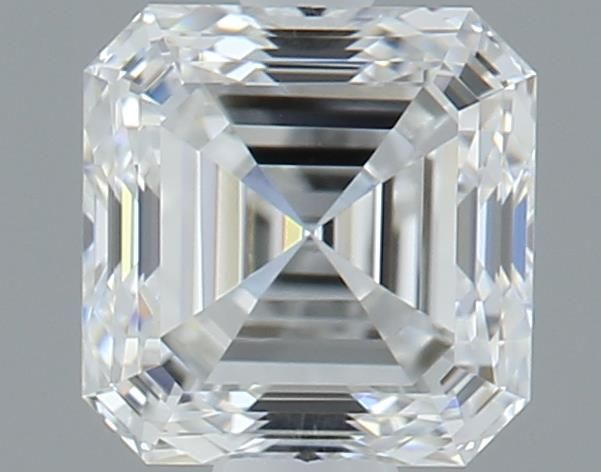 0.71ct Asscher F VVS2 Natural Diamond