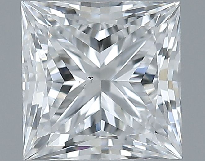 0.71ct Princess E VS2 Natural Diamond