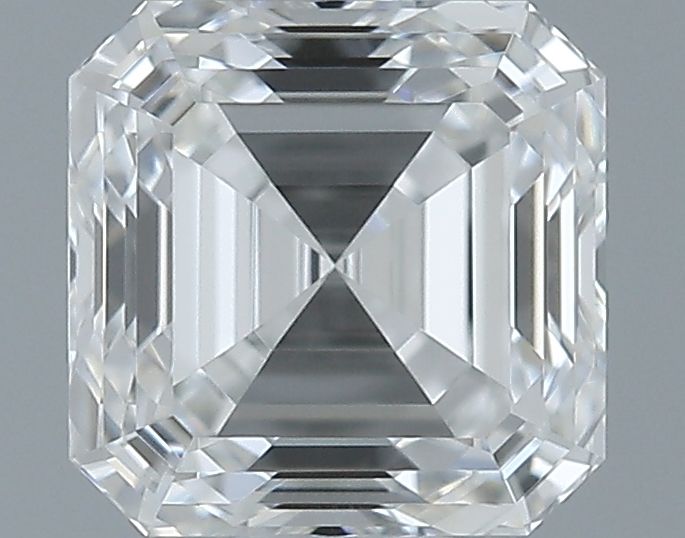 0.61ct Asscher F IF Natural Diamond