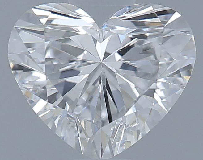 0.5ct Heart D VVS1 Natural Diamond