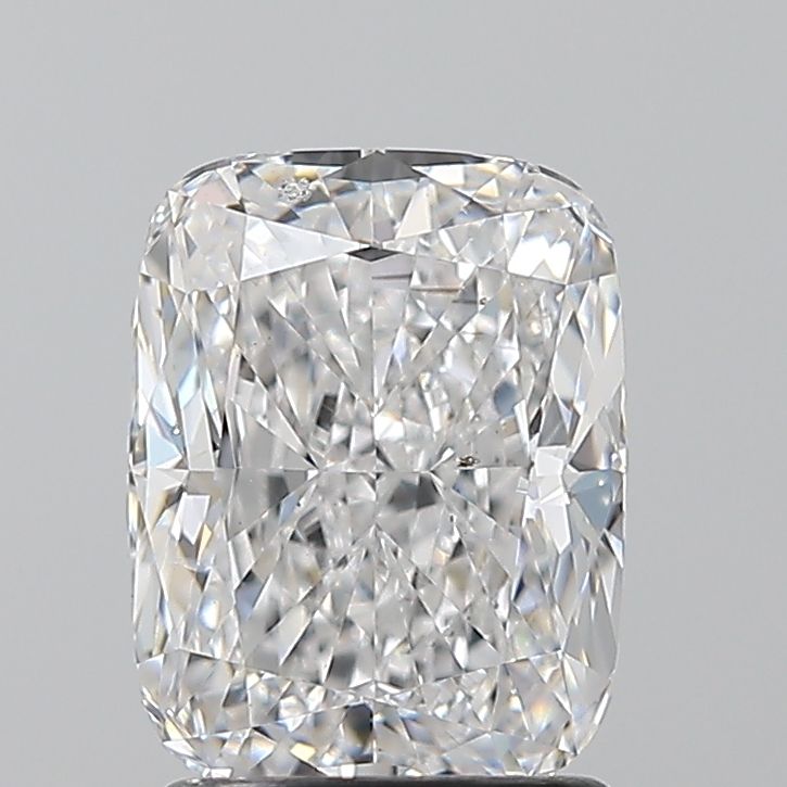 2.01ct Cushion Modified D SI1 Natural Diamond