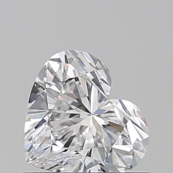 0.55ct Heart D VVS2 Natural Diamond
