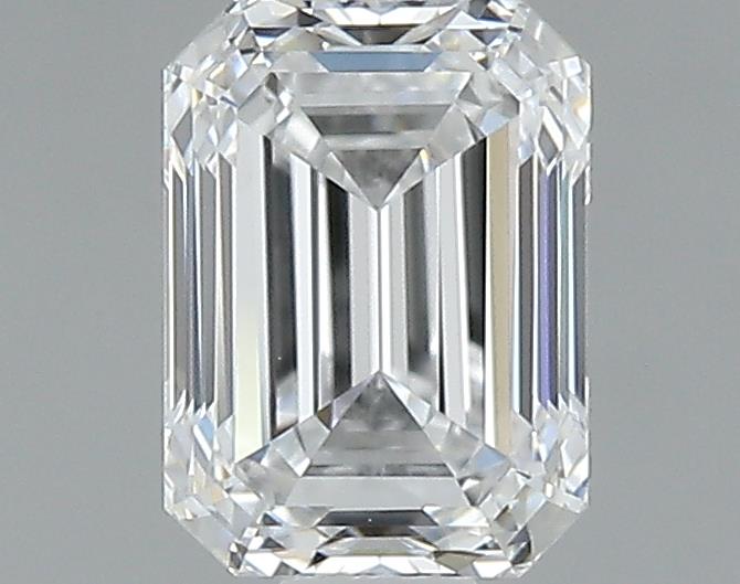 0.71ct Emerald D VVS1 Natural Diamond