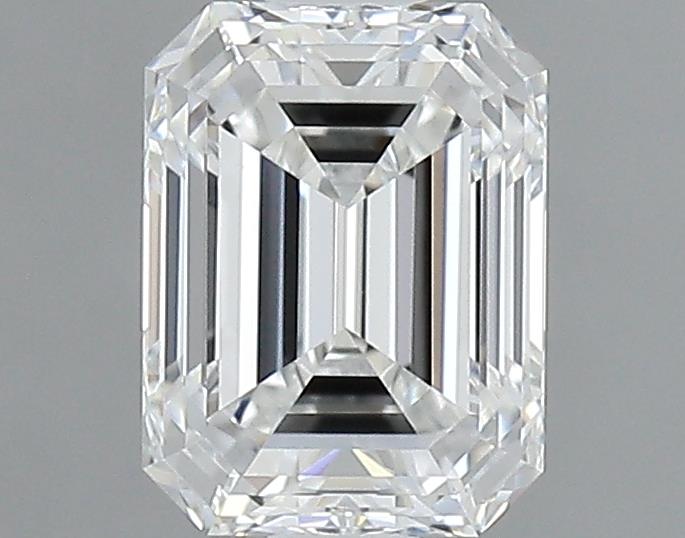 0.9ct Emerald F VS1 Natural Diamond