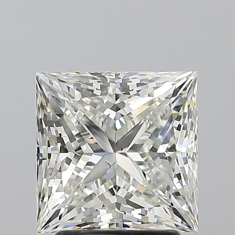 2.52ct Princess J SI1 Natural Diamond