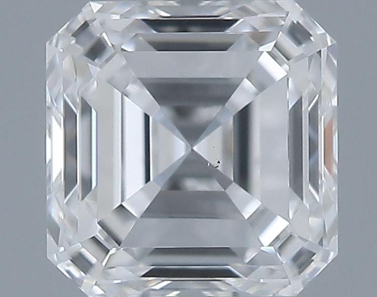 0.66ct Asscher F VS2 Natural Diamond