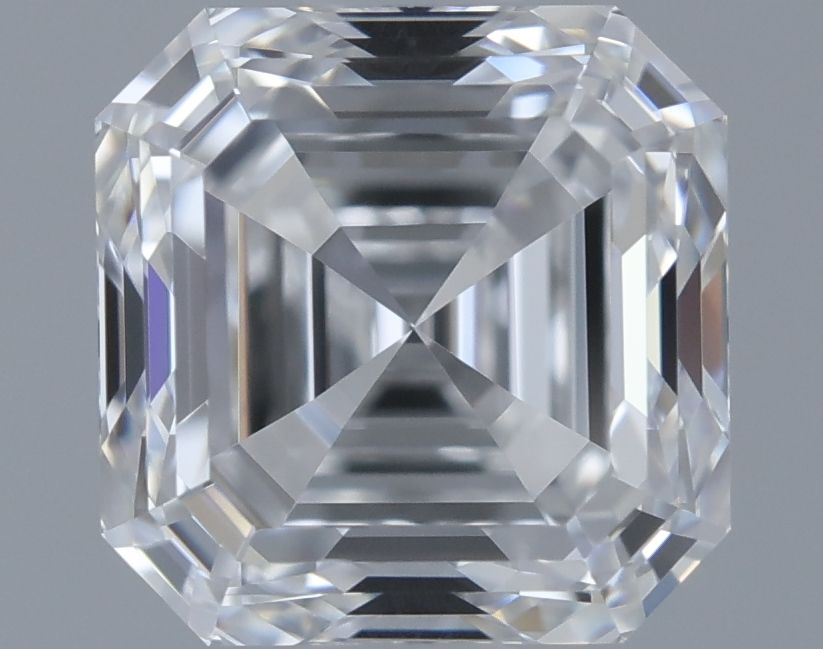 1ct Asscher D VVS2 Natural Diamond