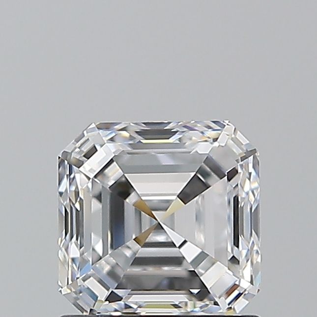 1ct Asscher D VVS1 Natural Diamond