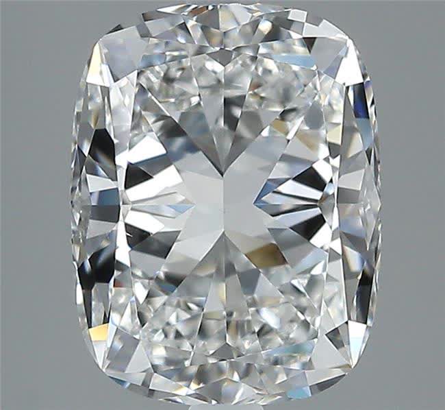 2.5ct Cushion Modified F SI1 Natural Diamond
