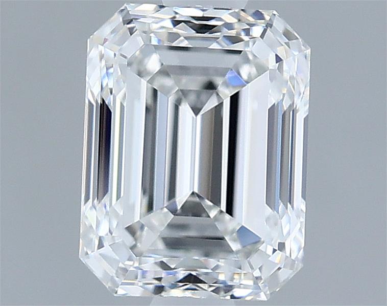 1.51ct Emerald F VS1 Natural Diamond