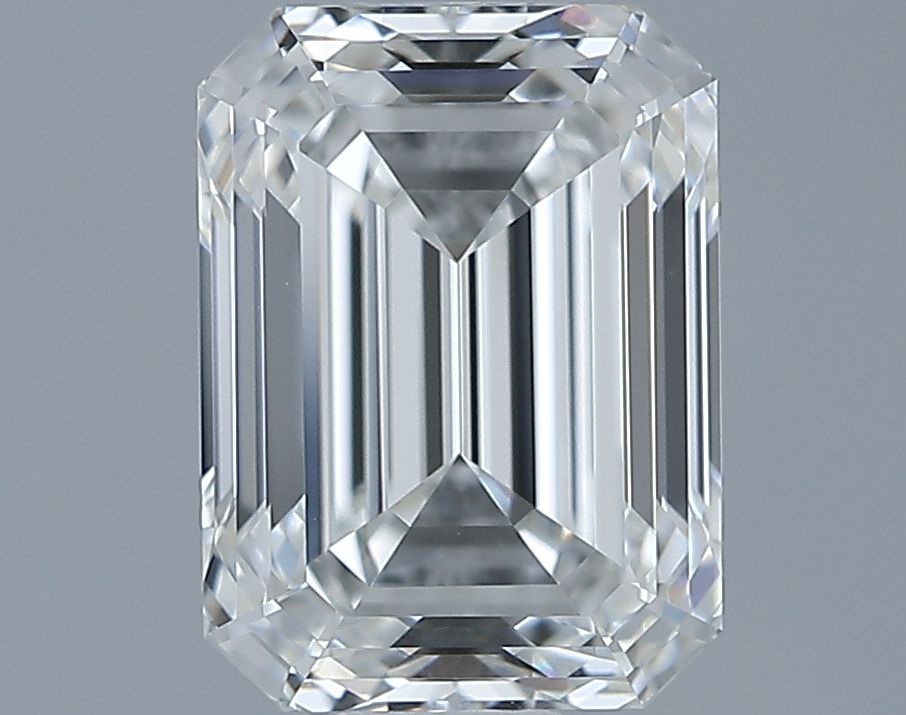 1.71ct Emerald H IF Natural Diamond