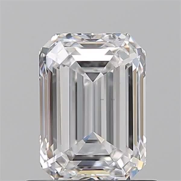 0.9ct Emerald E VS1 Natural Diamond