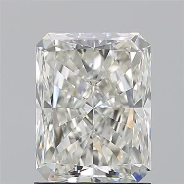 1.7ct Radiant J VS2 Natural Diamond