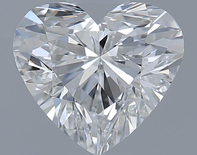 0.91ct Heart H VS1 Natural Diamond