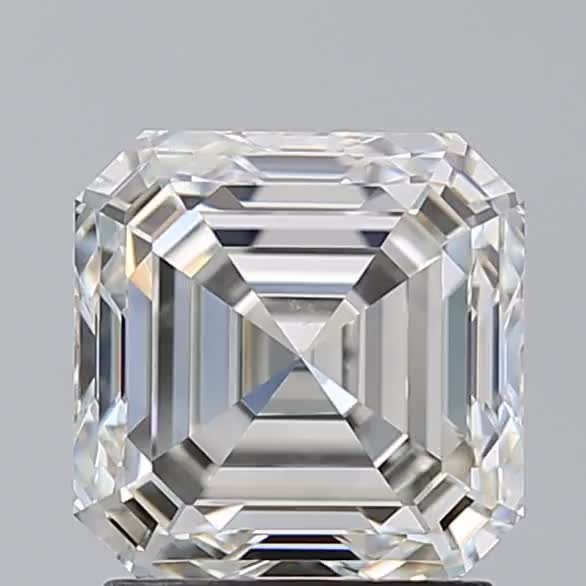 2.03ct Asscher I SI1 Natural Diamond