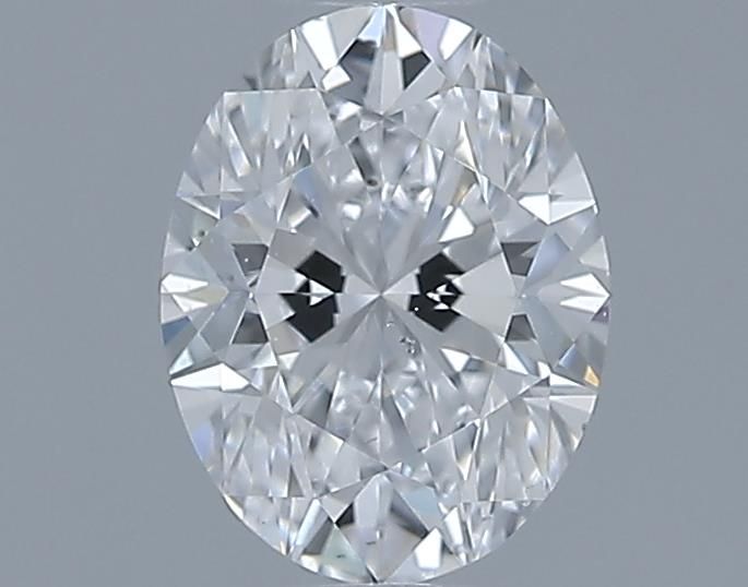 1ct Oval D SI1 Natural Diamond