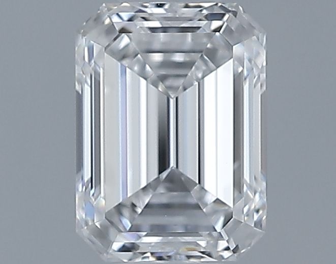1ct Emerald D VVS1 Natural Diamond
