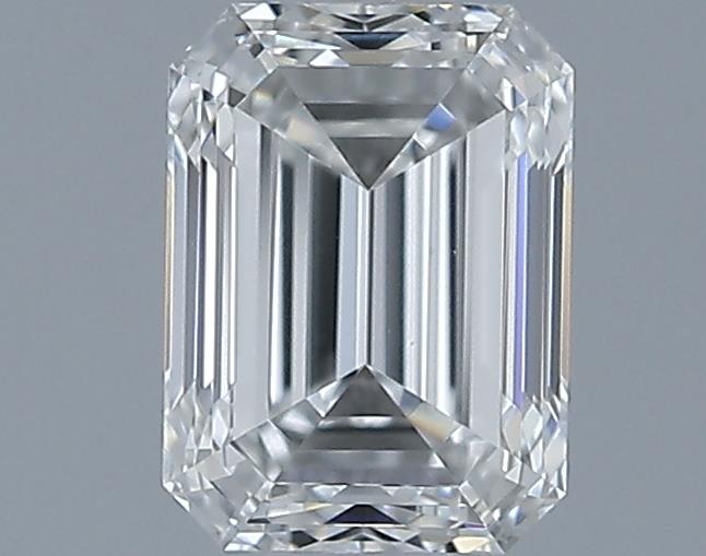 0.9ct Emerald F VS1 Natural Diamond