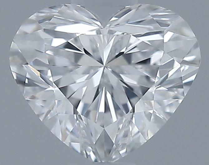 0.51ct Heart D VVS1 Natural Diamond