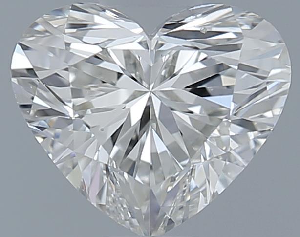 0.91ct Heart J SI1 Natural Diamond