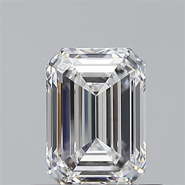 0.7ct Emerald D VVS1 Natural Diamond