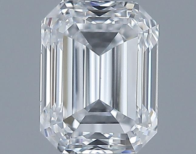 1ct Emerald D VVS2 Natural Diamond