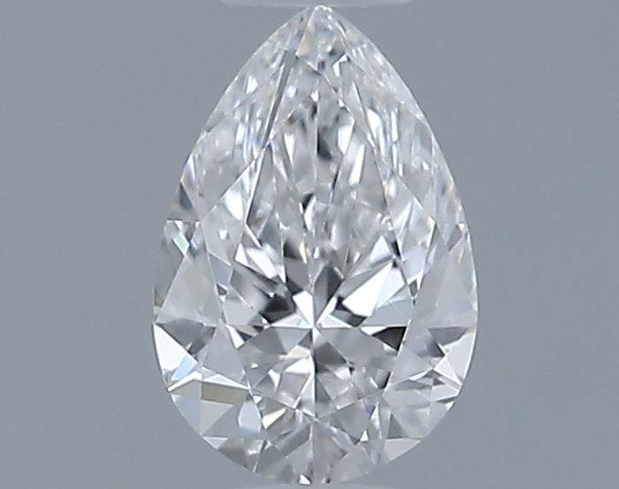 0.53ct Pear E VVS1 Natural Diamond