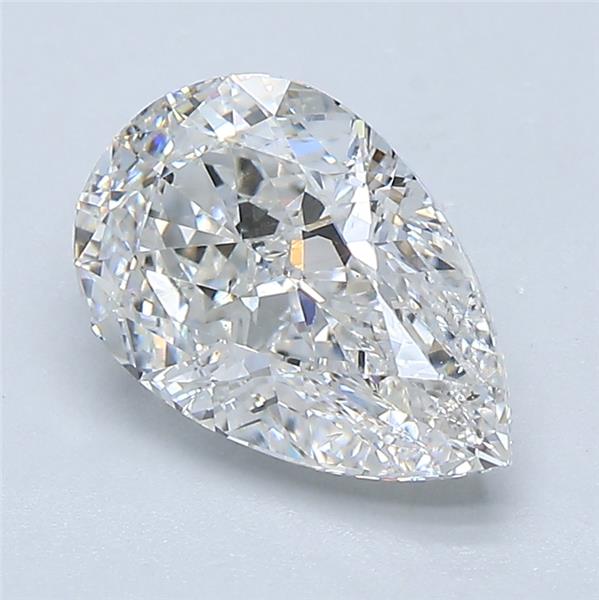 2.01ct Pear H SI2 Natural Diamond