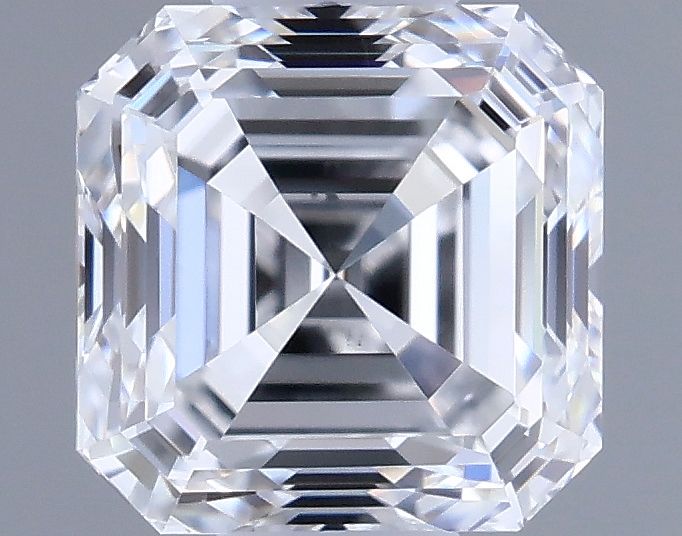 0.71ct Asscher D VS1 Natural Diamond