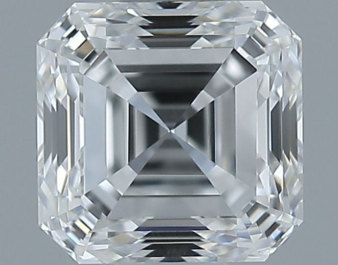 0.6ct Asscher E VVS1 Natural Diamond