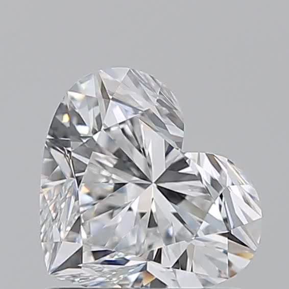 1.01ct Heart D VVS1 Natural Diamond