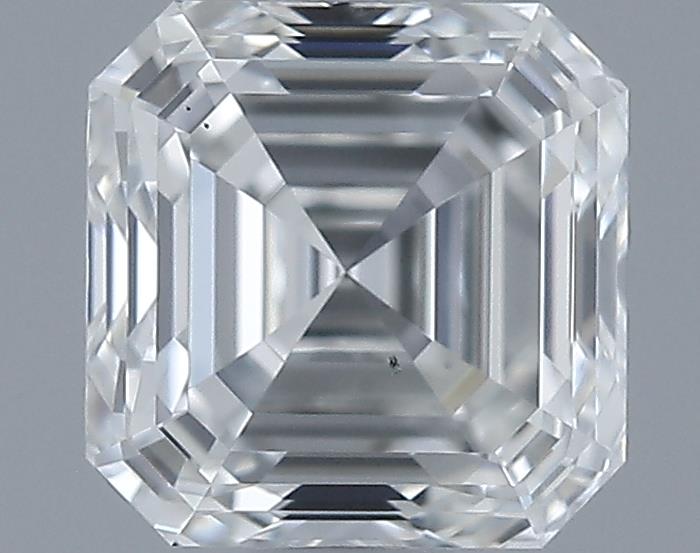 0.76ct Asscher G VS2 Natural Diamond