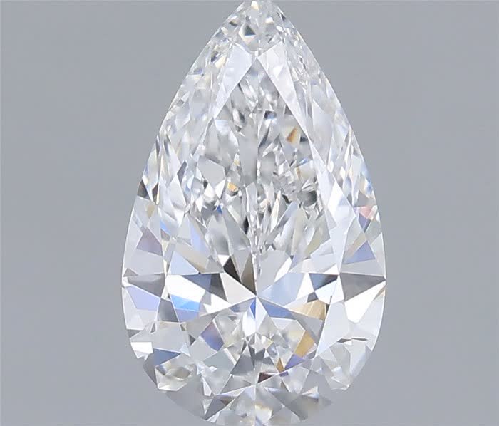 0.7ct Pear D VVS1 Natural Diamond