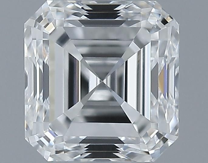 0.7ct Asscher D VVS2 Natural Diamond