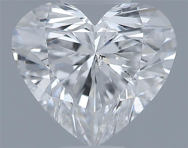 0.73ct Heart E SI2 Natural Diamond