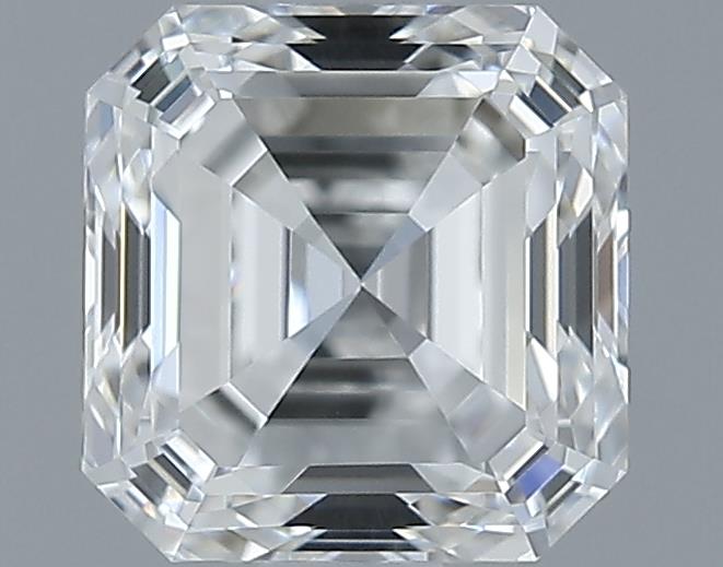 1ct Asscher F VVS2 Natural Diamond