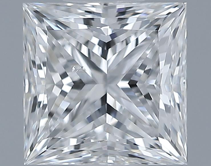 0.9ct Princess E SI1 Natural Diamond
