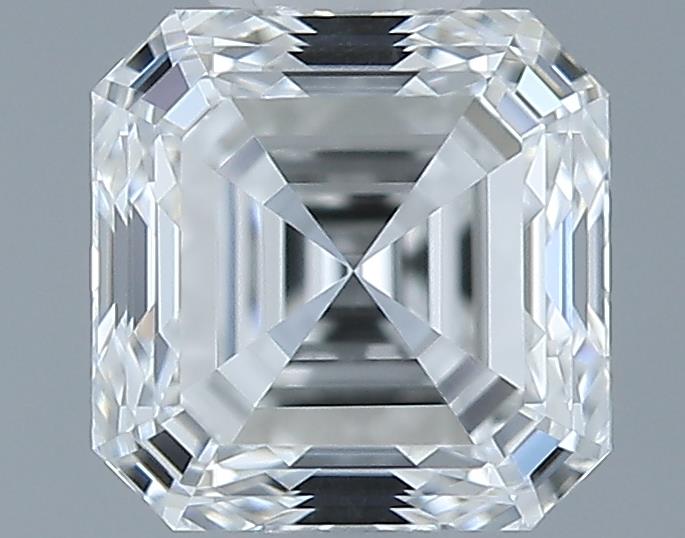 0.61ct Asscher F IF Natural Diamond