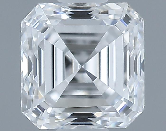 0.7ct Asscher E VS1 Natural Diamond