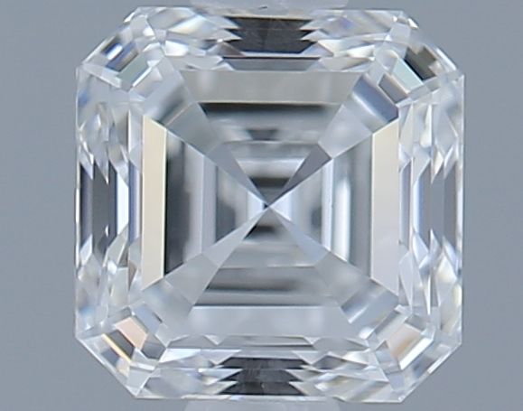 0.77ct Asscher F VS1 Natural Diamond