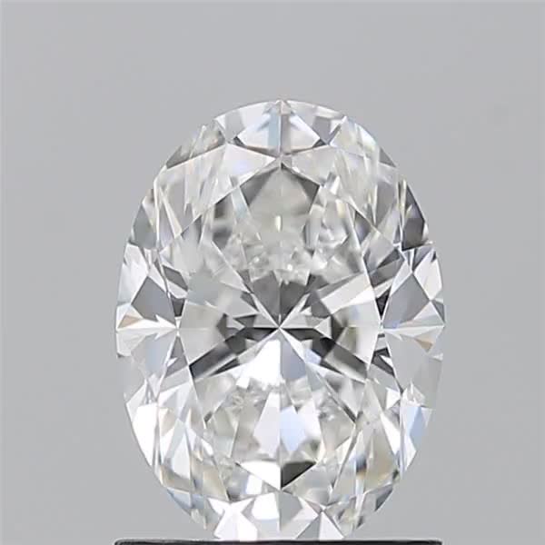 1.3ct Oval F IF Natural Diamond