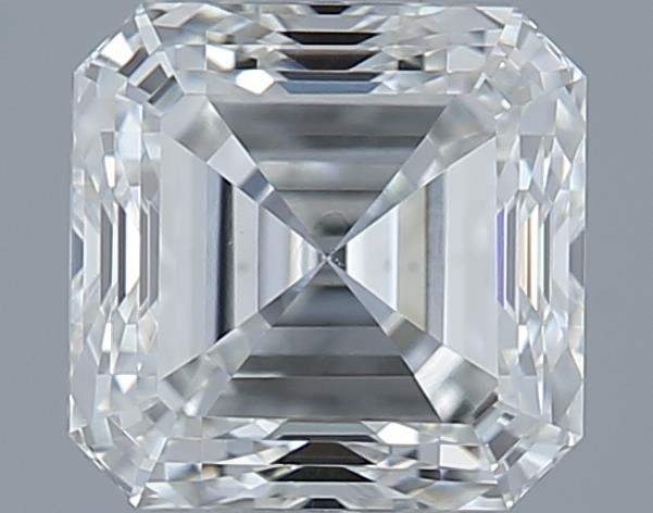 0.7ct Asscher H VS1 Natural Diamond