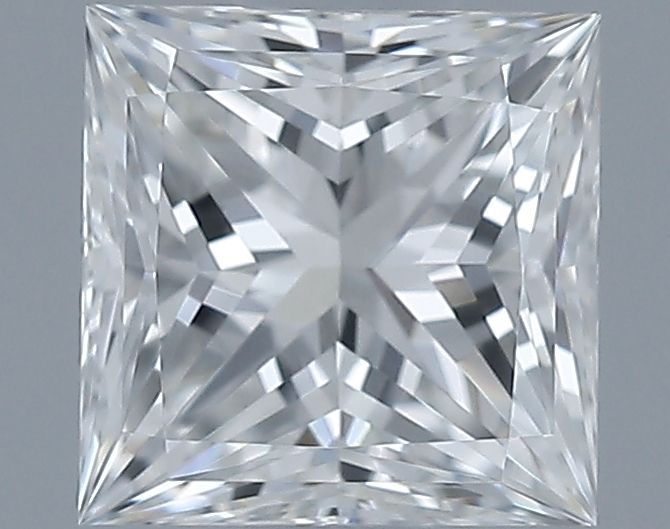 0.5ct Princess F IF Natural Diamond