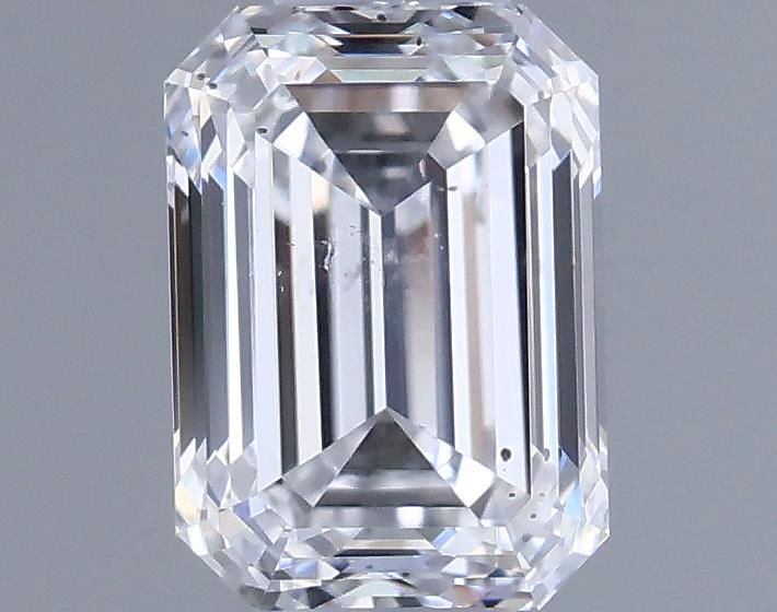 0.71ct Emerald D SI2 Natural Diamond