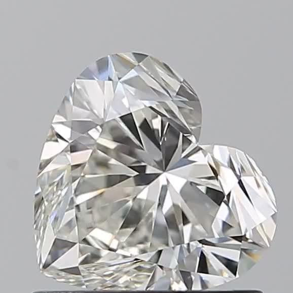 0.91ct Heart I VS2 Natural Diamond