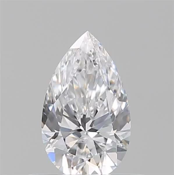0.5ct Pear D SI1 Natural Diamond