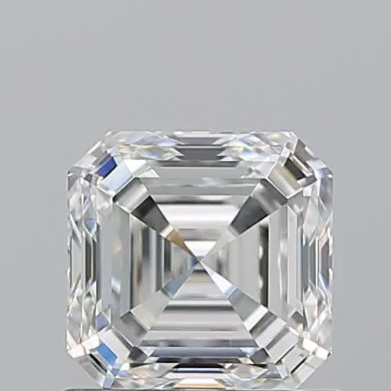 1.04ct Asscher H VS1 Natural Diamond
