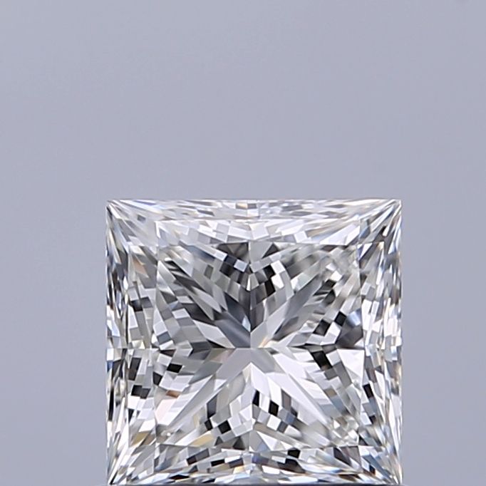 0.73ct Princess G VVS2 Natural Diamond